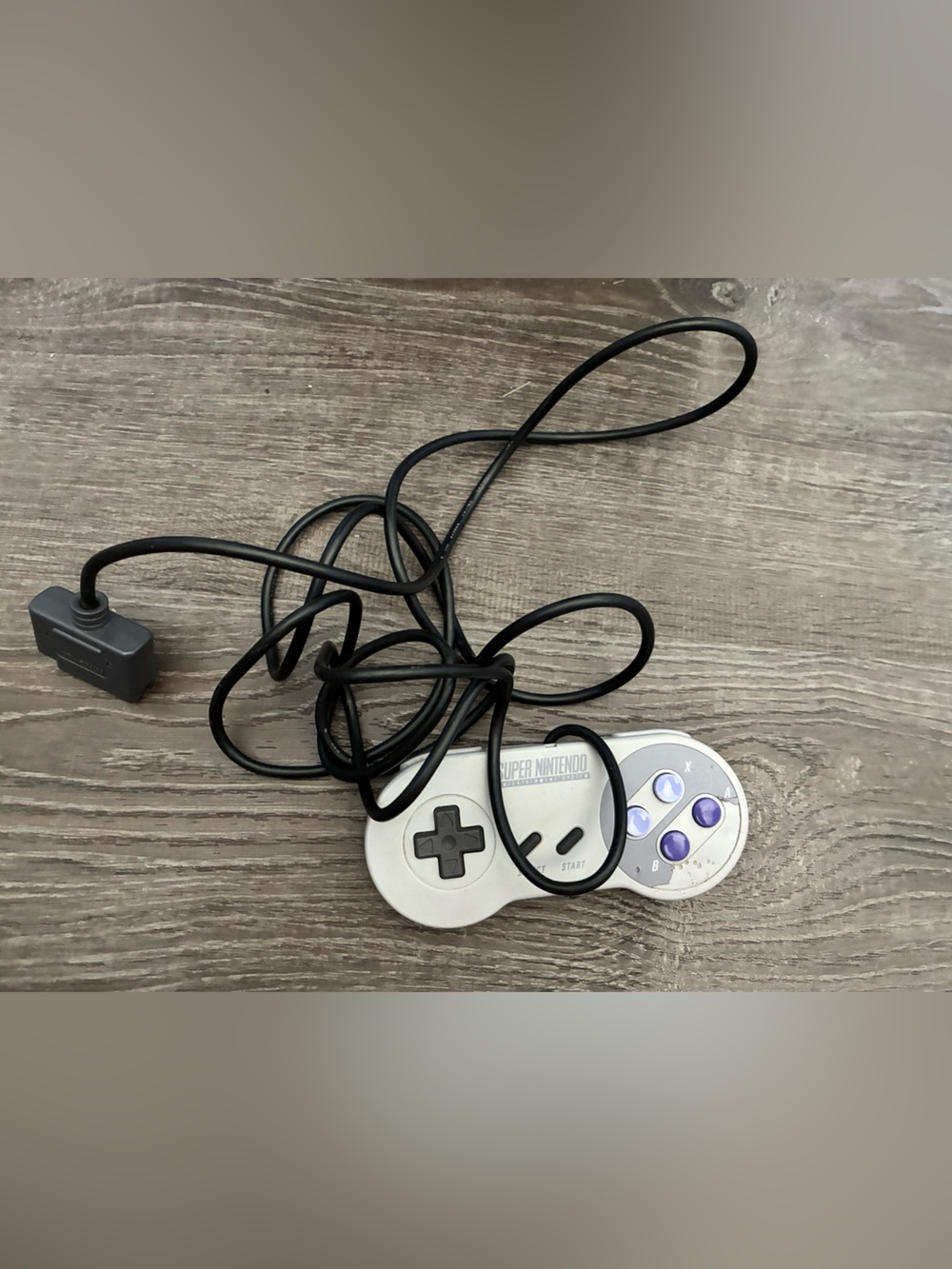 Super Nintendo Classic SNES Controller - UNTESTED
